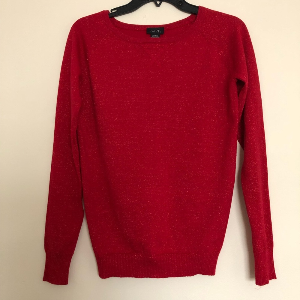 Rue 21 Metallic Sweater